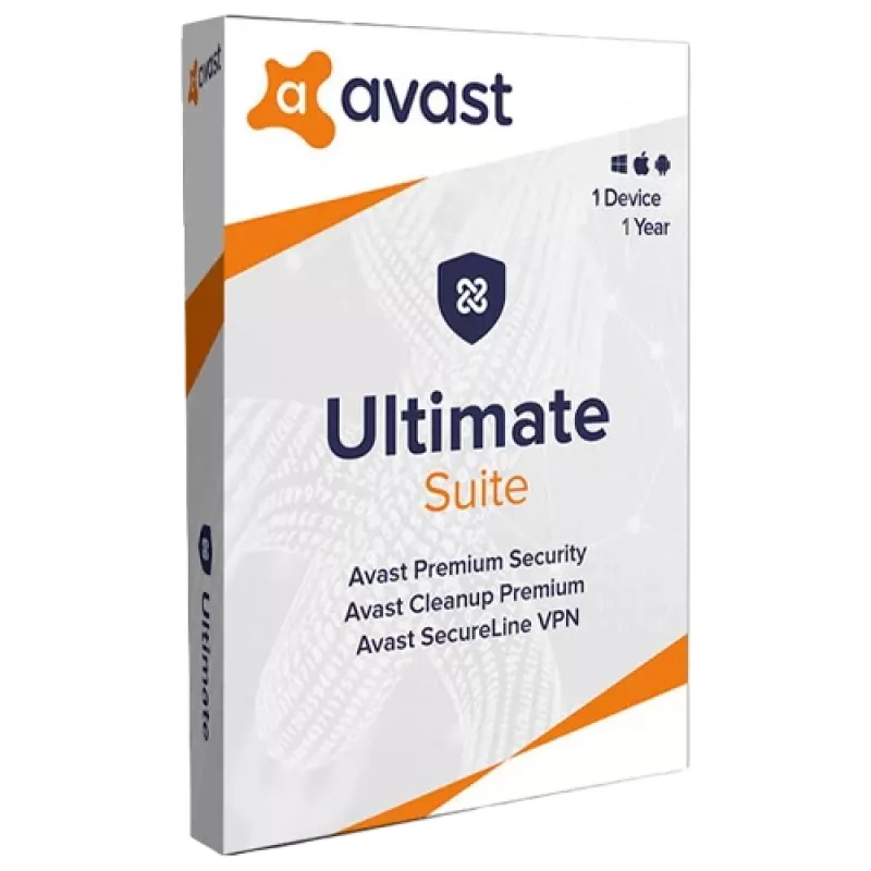 Avast Ultimate | 1 Įrenginys | 1 Metai (tik Windows)
