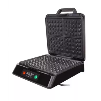 Adler AD 3036 vaflinė 4 vafliai Juoda,Pilka 1500 W