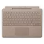 Microsoft Surface Pro klaviatūra su rašiklio laikikliu DE/AT QWERTZ vokiška smėlio spalvos
