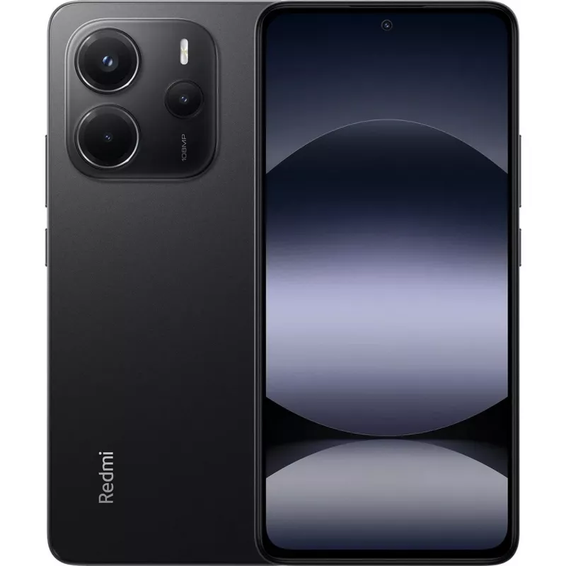 Išmanusis telefonas Xiaomi Redmi Note 14S 4G Dual Sim 8GB RAM 256GB – Vidurnakčio juoda