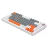 Gaming klaviatūra Savio ASTRAL WHITE JADE 3 COLOURS USB QWERTY US International