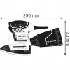 Bosch GSS 160 Multi daugiafunkcis šlifuoklis 24000 RPM įvairiaspalvis