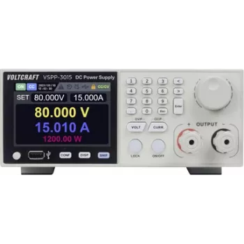 Voltcraft VSPP-3015 Laboratorinis maitinimo šaltinis montavimui į stelažą, reguliuojamas 0–30 V / 0–30 A (VC-17068695)
