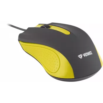 Yenkee YMS 1015YW SUVA USB laidinė pelė, 3 mygtukai, gumuotas paviršius