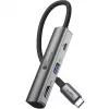 USB Type-C centrinis įrenginys Alcasa HUB-C002A 5000 Mbit/s HDMI USB 3.0