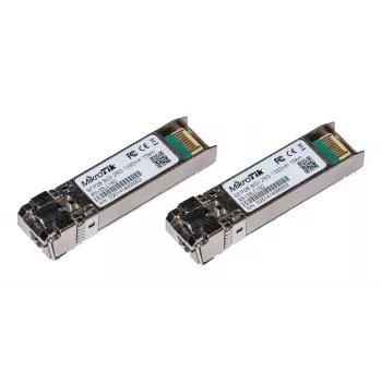 MikroTik SFP+ 10G/25G dvipusis SFP modulis, viena LC jungtis, 15 km