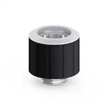 BitsPower tiesioginė jungtis G1/4 išorinis sriegis prie 16/10 mm žarnos — matinė juoda