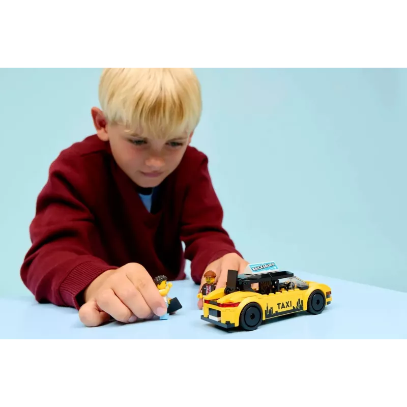 LEGO CITY 60487 Geltonas taksi