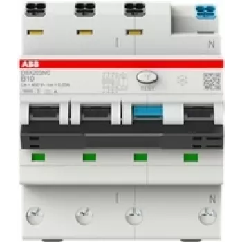 ABB DSX203NCA-C16/0.03 6kA 3P+N A C 16A 30mA jungiklis RCBO (2CSR256192R1164)