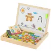Extralink Toys Dvipusė kreidinė-magnetinė edukacinė lenta