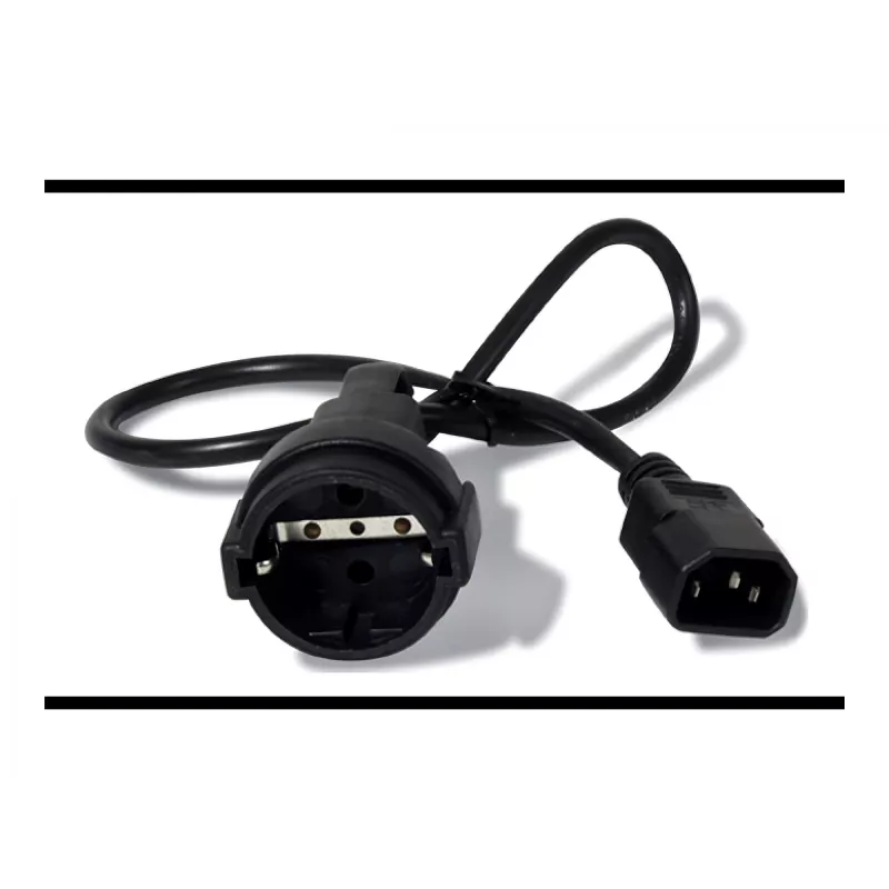 APC AP9880 maitinimo laidas juodas 0,6 m C14 mova CEE7/7