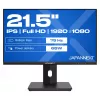 Japannext JN-I215FLFHSP-C65W 21,5 colio Full HD LCD monitorius