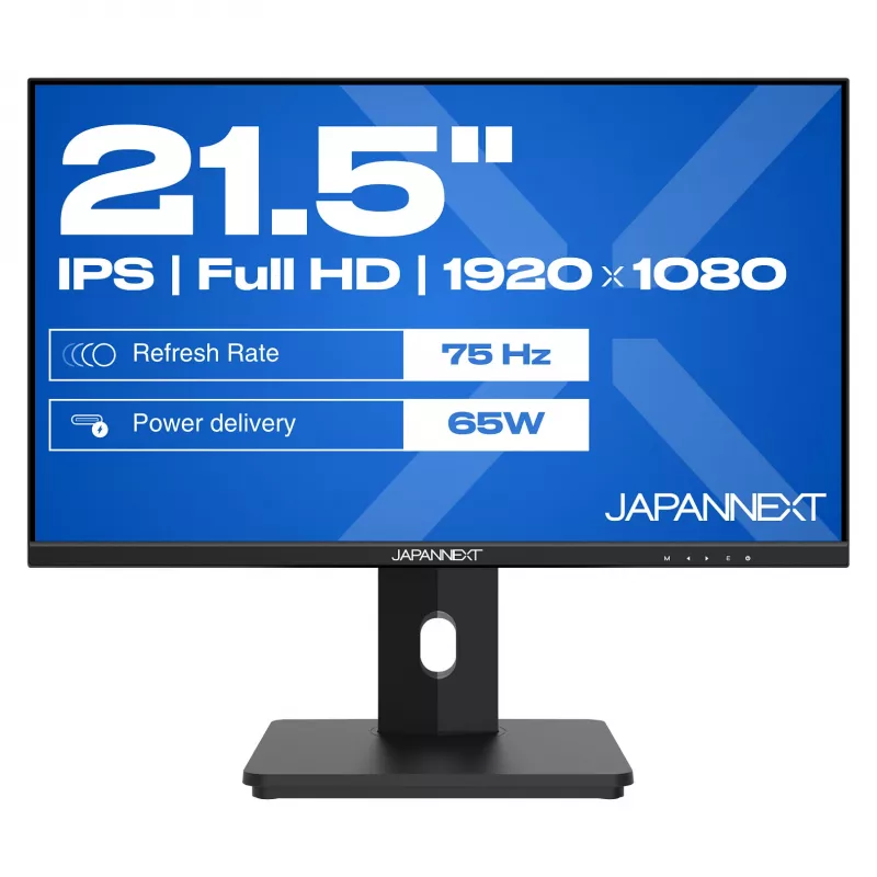Japannext JN-I215FLFHSP-C65W 21,5 colio Full HD LCD monitorius