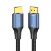 Vention HDMI-A laidas, vyriškas-į-vyrišką, 8K, 5 m, mėlynas, aliuminio lydinio jungtys, medvilninis pynimas
