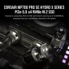 SSD Corsair MP700 PRO SE Hydro X 2 TB M.2 PCIe 5.0 14000 MB/s skaitymas 12000 MB/s rašymas