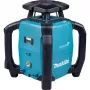 Besisukis lazerinis nivelyras MAKITA SKR001Z, 12V – 40V (mėlynai juodas, be akumuliatoriaus ir įkroviklio, žalia lazerio linija, nešiojimo dėklas)