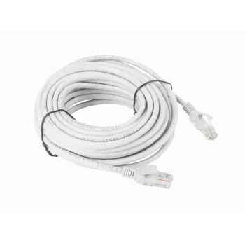 Tinklo laidas LANBERG PCU6-10CC-1000-S RJ-45 Cat6, U/UTP ekranuotas, 10 m, Pilka
