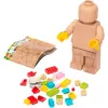 LEGO medinė minifigūrėlė, dekoracija iš medžio