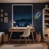 LED neoninė lemputė MANTA SNL91MT Style RAKETA – dekoratyvinis neoninis skydelis