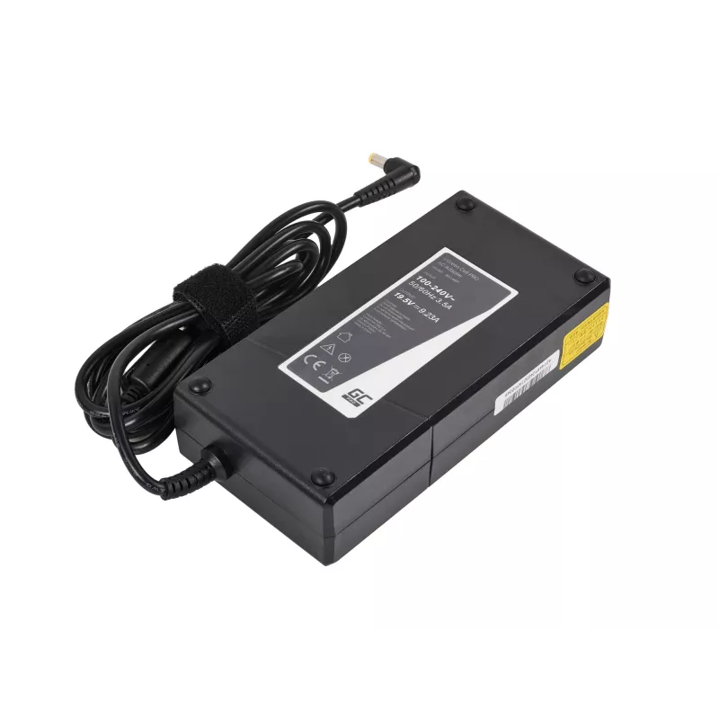 Maitinimo adapteris Green Cell AD139P 90W universalus nešiojamam kompiuteriui 19.5V 9.23A 5,5×1,7mm Juodas