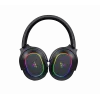 Razer Barracuda X Chroma belaidės ausinės ant ausų juodos