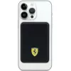 Ferrari Powerbank FEPB5MNCAK 15W 5000mAh Juoda/juoda Metalinis Logotipas MagSafe