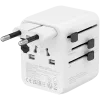 CANYON Travel Adapter OnTour 20 EU/UK/US/AUS 20W Baltas