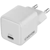 CANYON CU20C GaN 20W 1xPD EU baltas įkroviklis