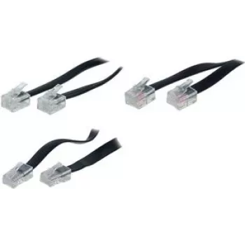 Telefono laidas ShiverPeaks BS70095 15 m Juodas