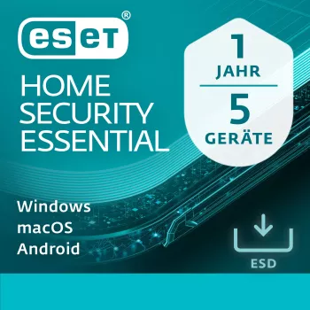 ESET Home Security Essential - 5 vartotojų, 1 metai - ESD parsisiuntimas