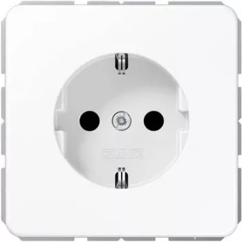 Įleidžiamas kištukinis lizdas Jung Schuko 16A 250V model CD1520NWW