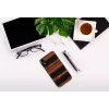 Dėklas iPhone XR man and wood — juodas kaip juodmedis, apsauginis kietas apvalkalas