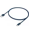 Kabelis YENKEE YCU 301 BE USB-A 2.0 / USB-C 1 m Fialov