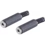 Jungtis ShiverPeaks BS51311-2 2,5 mm juoda moteriška