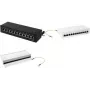 LogiLink sieninis patch pultas - RJ-45 x 12 - šviesiai pilka, RAL 7035