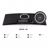 JAPANNEXT JN-IPS340UWQHD60C-C65W-HS 86,4 cm lenktas UWQHD monitorius