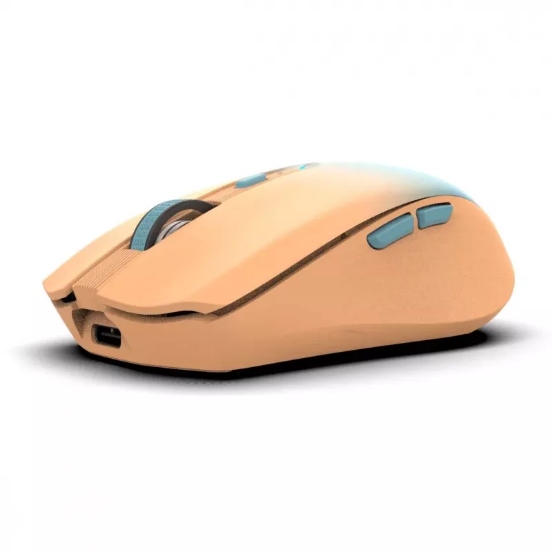 Cian Technology GmbH INCA Mouse IWM-511RT belaidė pelė su RGB apšvietimu, oranžinė