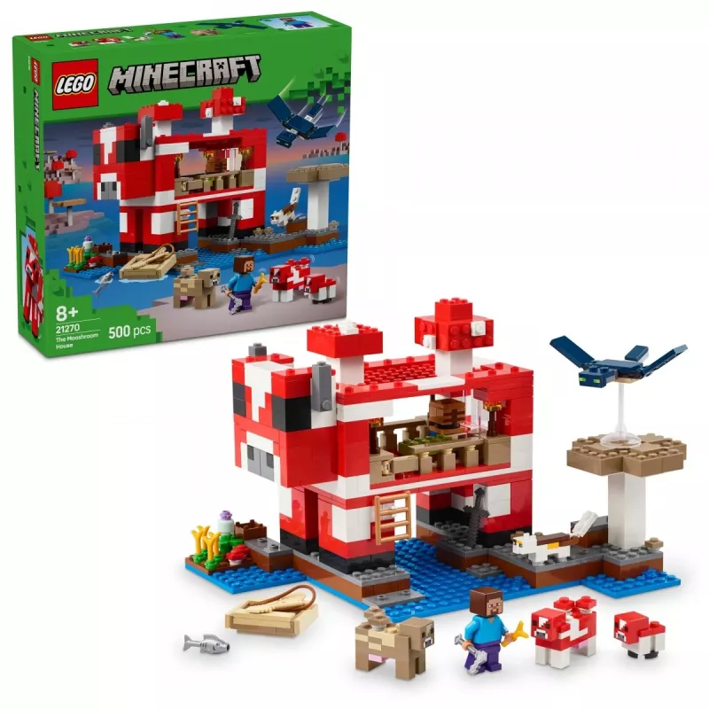 LEGO MINECRAFT 21270 Mooshroom namas