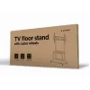 Gembird TVS-100F-01 grindinis stovas televizoriui 2,54 m (100 inch) juodas