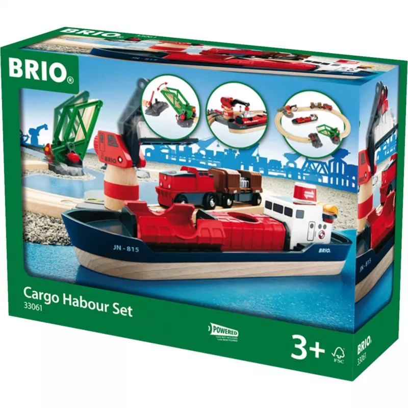 Traukinys BRIO Lift and Load