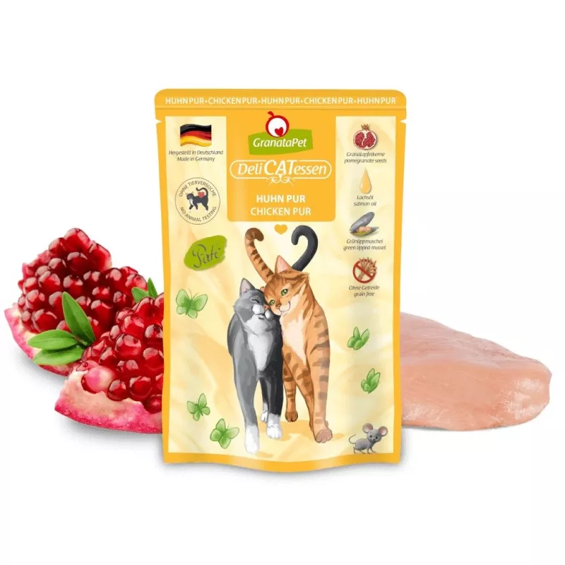 GRANATAPET DeliCATessen Chicken - šlapias kačių ėdalas - 85g