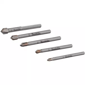 Gręžtų rinkinys stiklui ir plytelėms Makita E-25410, 5 vnt.
