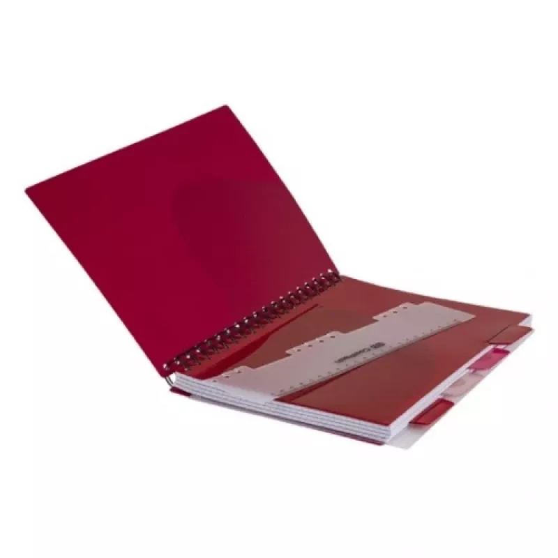 Spiralinis užrašų knygelė A5 Coolpack Raudona
