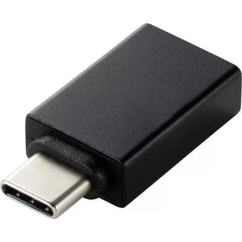 Renkforce RF-4472304 Laido sąsajos / lyties adapteris USB Type C į USB Type A juodas