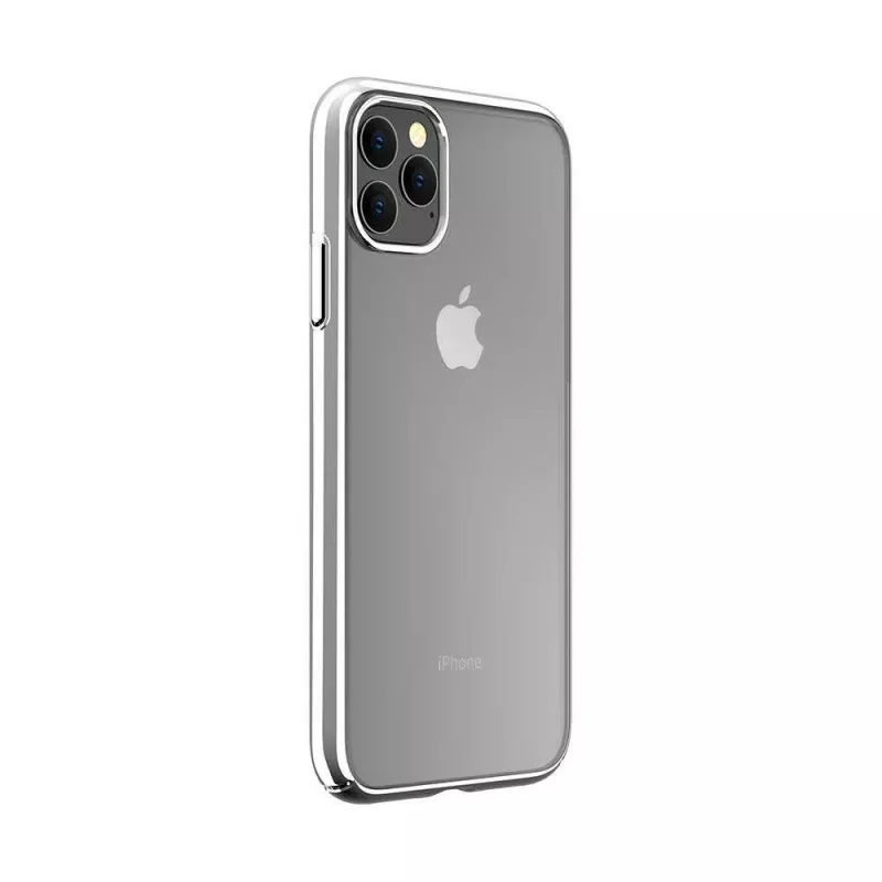Devia Glimmer serijos apsauginis dėklas iPhone 11 Pro Max, sidabrinis, PC