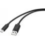 Renkforce RF-4695144 USB kabelis 2 m USB 2.0 USB A USB C juodas (RF-4695144)