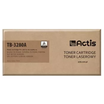 Actis TB-3280A Toner (pakaitalas Brother TN3280; Standartinis; 8000 puslapių; juoda)