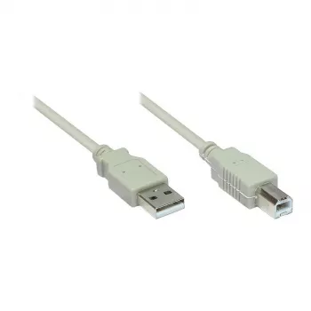 USB 2.0 laidas, kištukas A – kištukas B, 1 m, Good Connections® (2510-1OF)