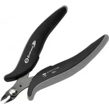 Šoniniai pjovikliai c.k tools T3883 mini pjovimo galvute, ESD saugūs, kompaktiškas rankinis įrankis