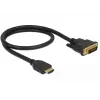 Vaizdo kabelio adapteris DeLOCK 85651 0,5 m HDMI A tipo – DVI juodas